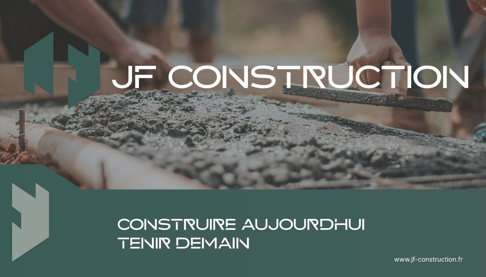 La charte graphique de JF Construction
